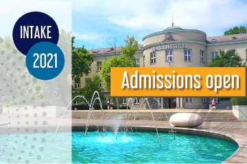 Application period for September 2021 intake has started, the University of Dunaújváros receives applications until 31 July.