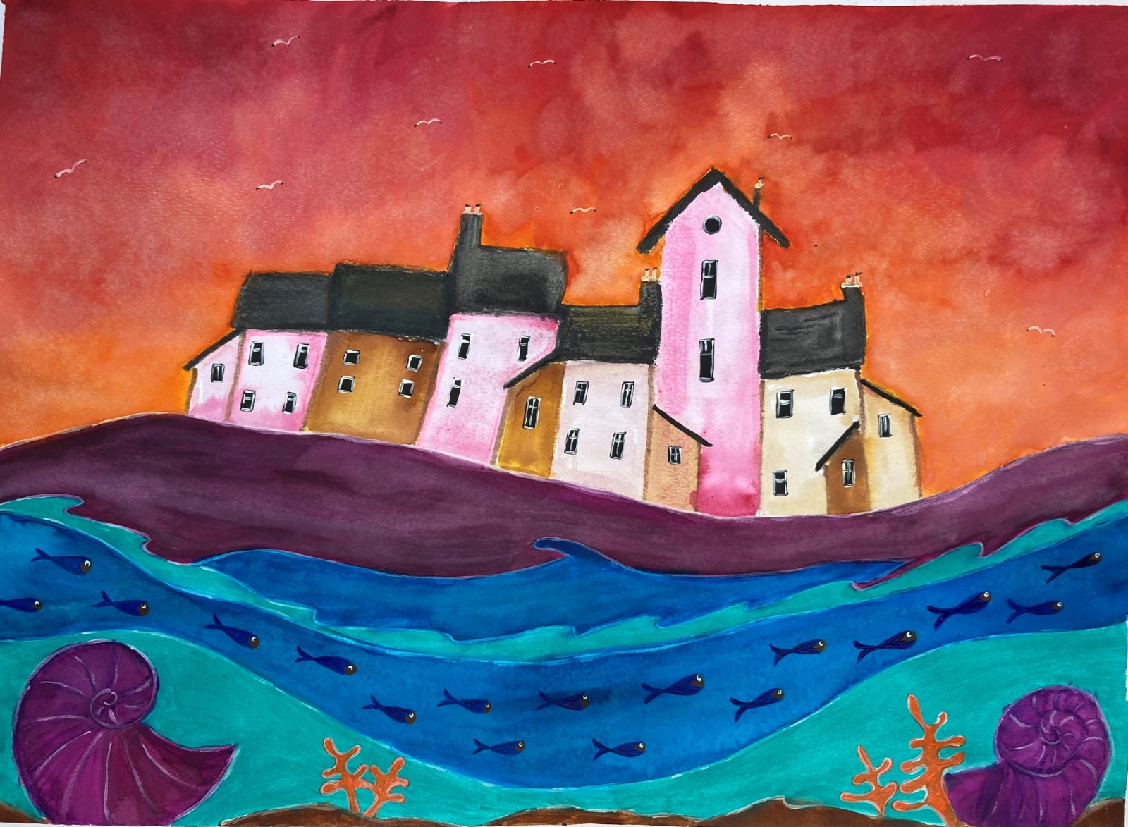 A képet készítette: Cseh Gábor
Technika: akvarell
Kép mérete kerettel: 42x52 cm
 
A jótékonysági licittel kapcsolatos információkért, kattintson IDE.