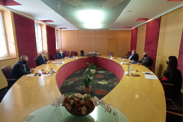 Visit of high-ranking state officials at the University of Dunaújváros