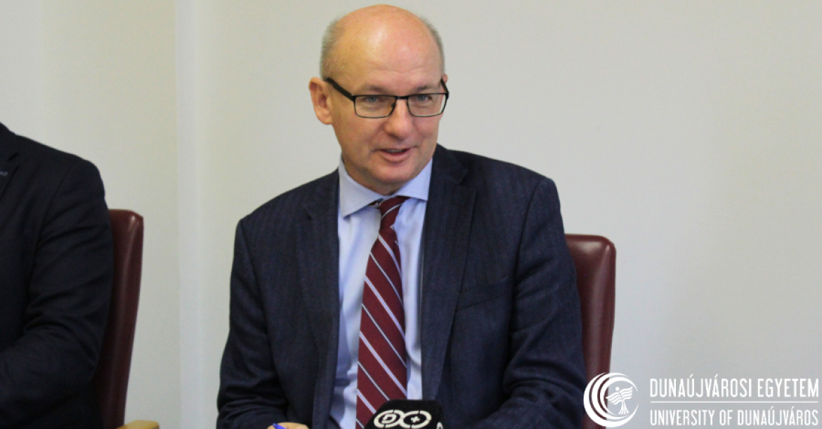 Dr. András István - rektor. Fotó: György Anna - DUE