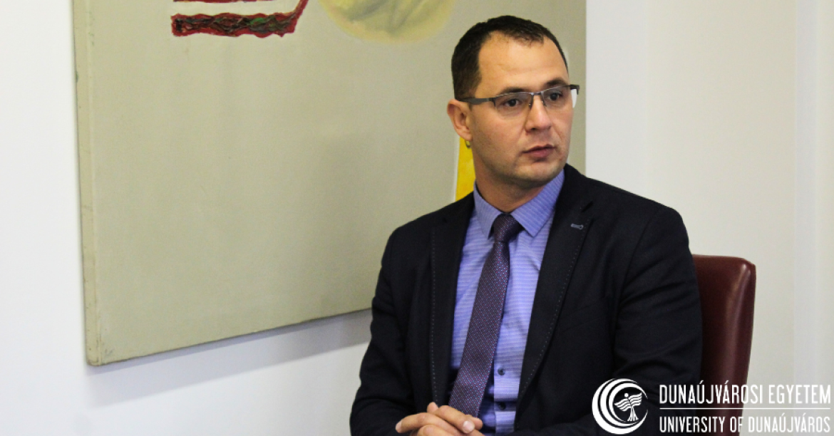 Dr. Balázs László - oktatási rektorhelyettes. Fotó: György Anna - DUE