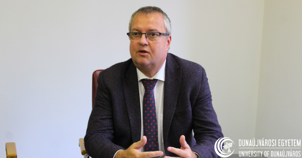 Csapó Gábor - kancellár. Fotó: György Anna - DUE