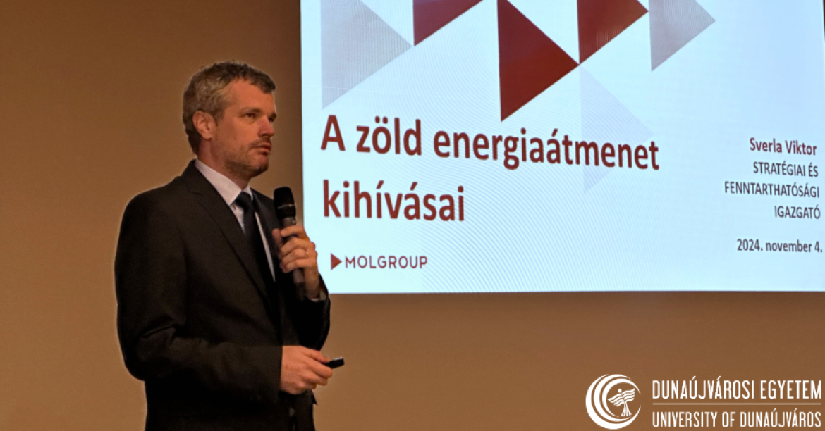 Sverla Viktor a MOL Magyar Olaj- és Gázipari Nyrt. Stratégiáért és Fenntarthatóságért felelős igazgatója