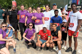 UoD Performes Well at the “Jót Fut a Város” Charity Run