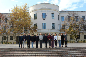 Kínai delegáció látogatása a Dunaújvárosi Egyetemen