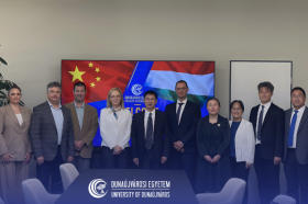 Delegation from Shangqiu Normal University Visits the University of Dunaújváros