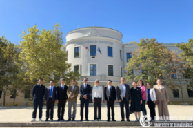 A Shangqiu Normal University delegációja a Dunaújvárosi Egyetemen