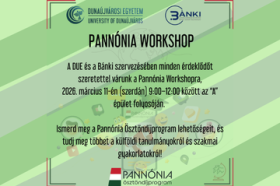 Pannónia Workshop a Dunaújvárosi Egyetemen