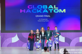Dunaújvárosi siker született a Global HackAtom, a Roszatom nemzetközi feladatmegoldó csapatverseny oroszországi döntőjében